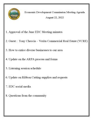 EDC Agenda